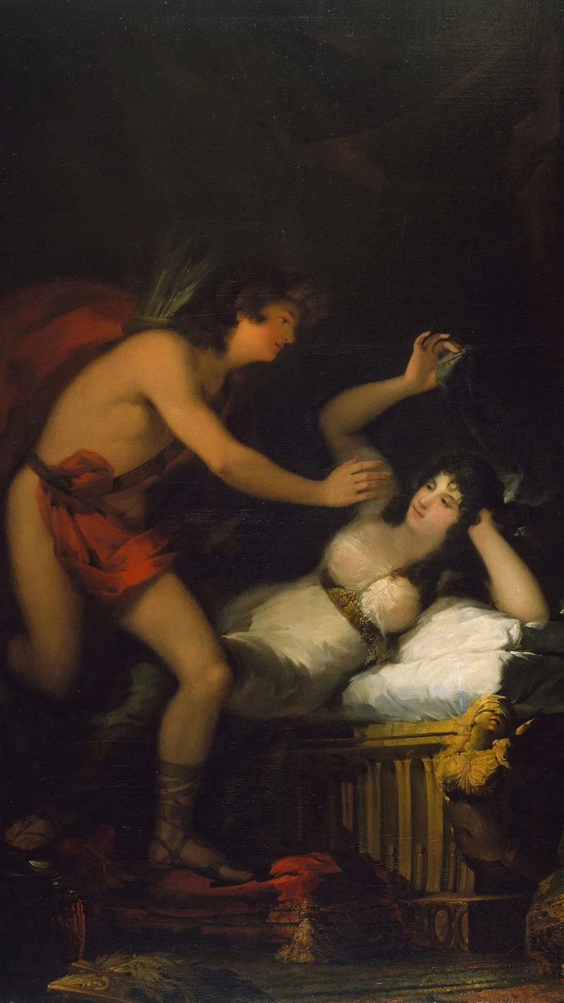 Francisco Goya — Allegory of Love, Cupid and Psyche