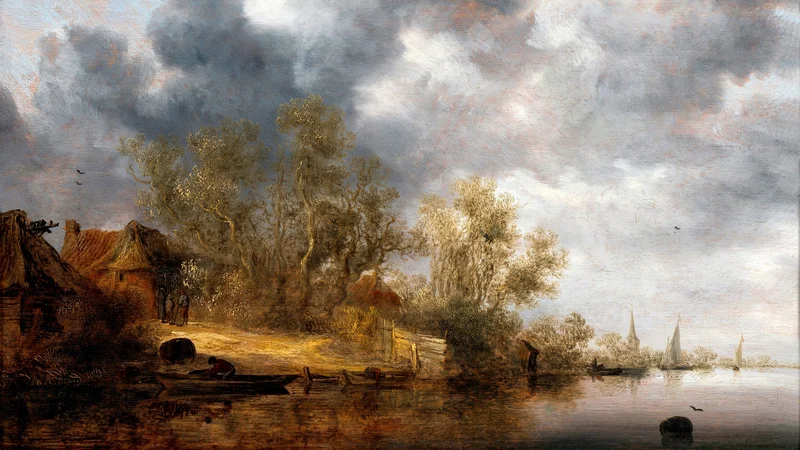 A Dutch Riverbank