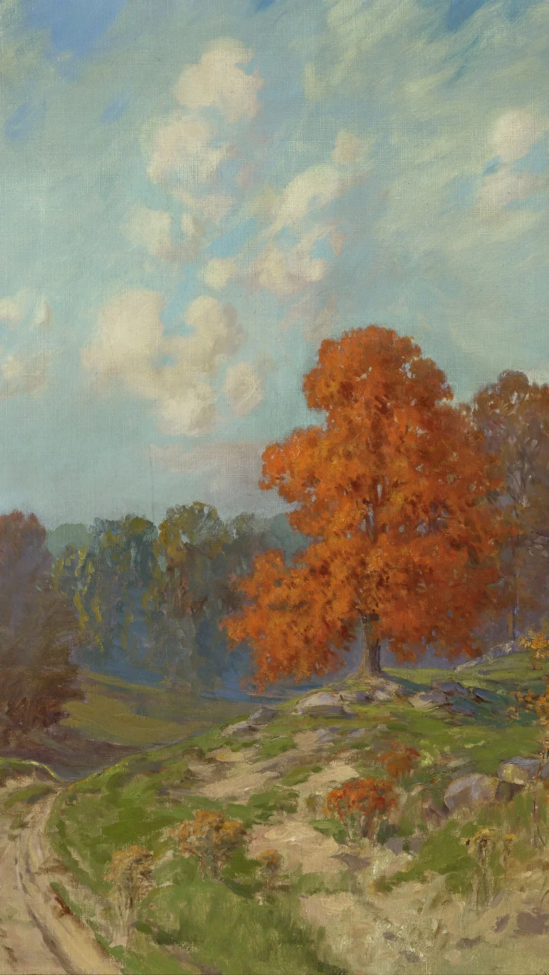 L. Clarence Ball — The Red Maple