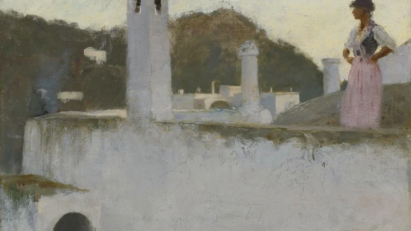 John Singer Sargent — View of Capri