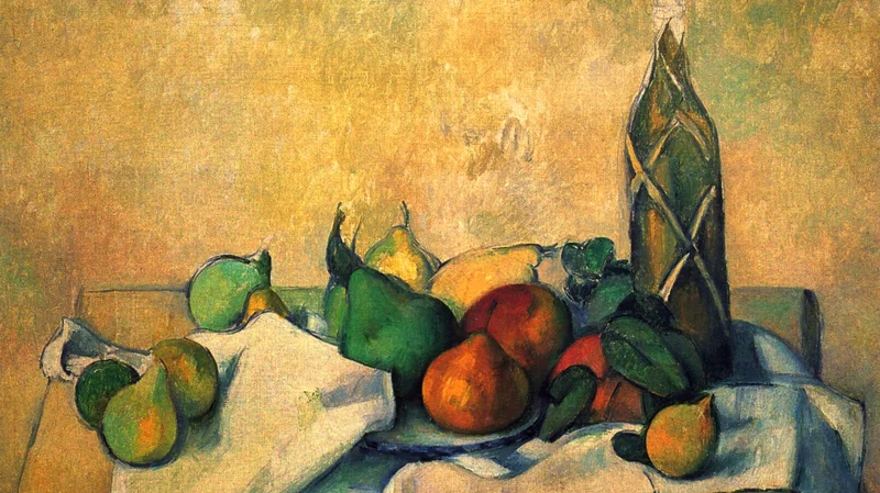 Paul Cezanne — Still Life with Bottle