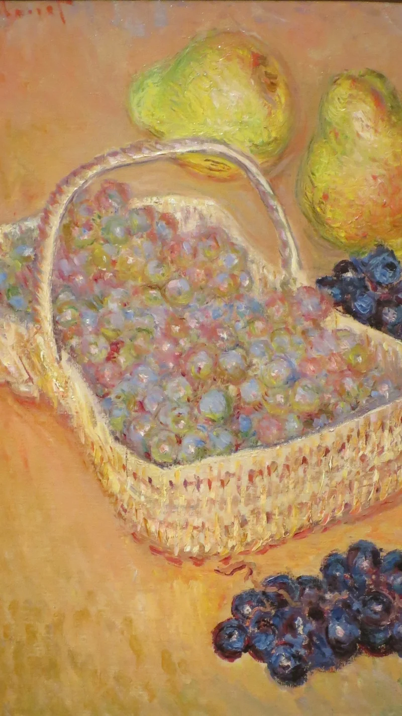 Claude Monet — Basket of Grapes