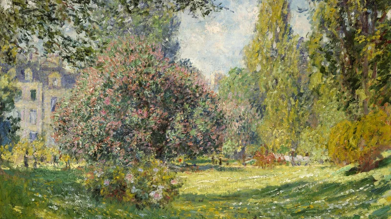 Claude Monet — Landscape: The Parc Monceau