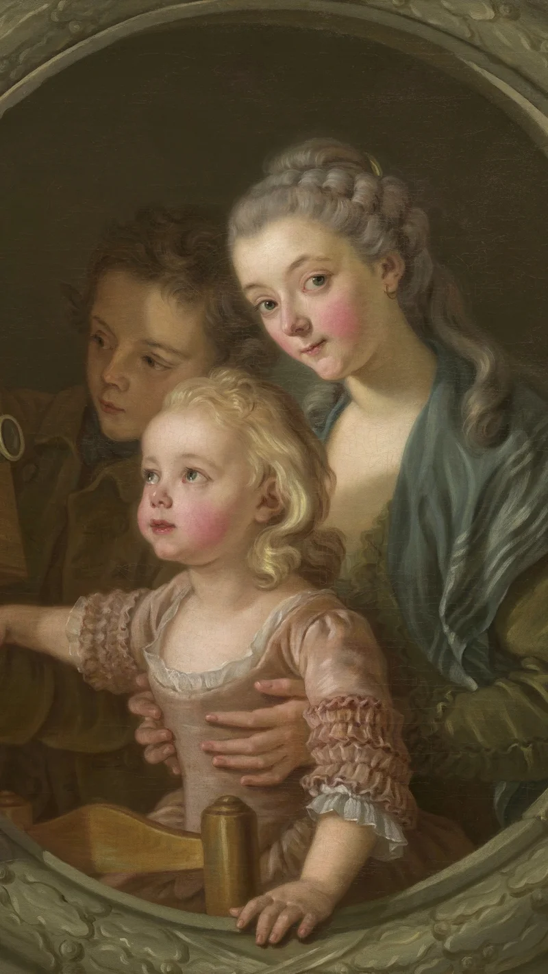 Charles-Amédée-Philippe van Loo — The Camera Obscura