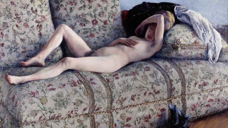 Gustave Caillebotte — Nude on a Couch