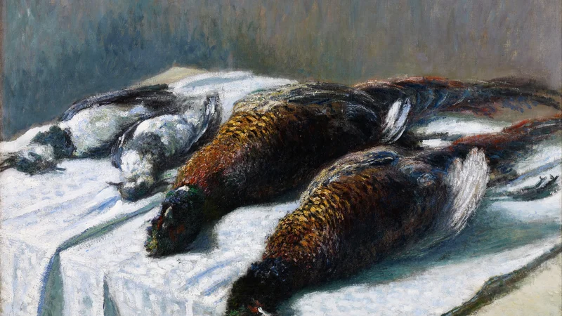 Claude Monet — Still Life with Pheasants and Plovers