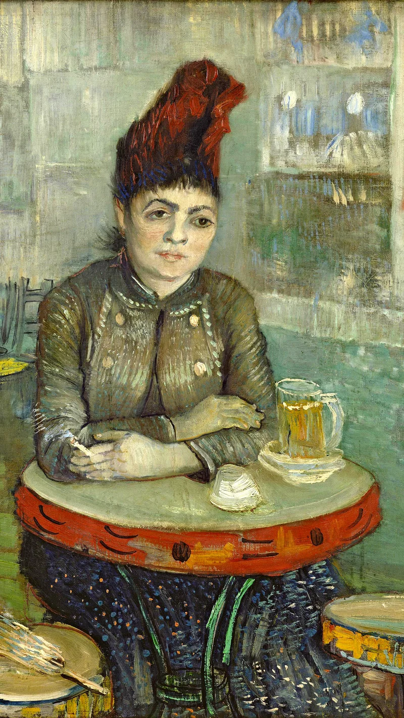 Vincent van Gogh — Agostina Segatori Sitting in the Café du Tambourin