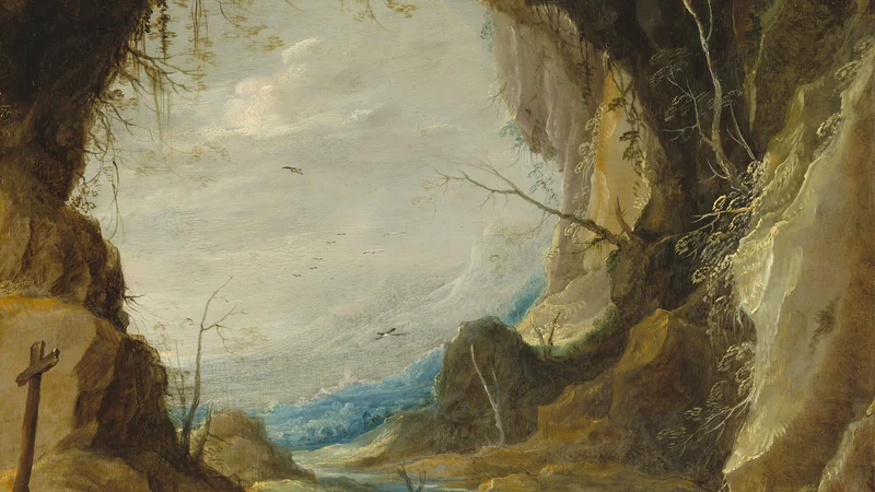David Teniers the Younger — Vista from a Grotto