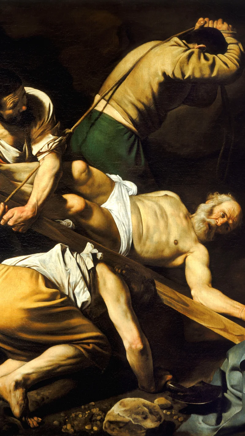 Michelangelo da Caravaggio — Crucifixion of Saint Peter