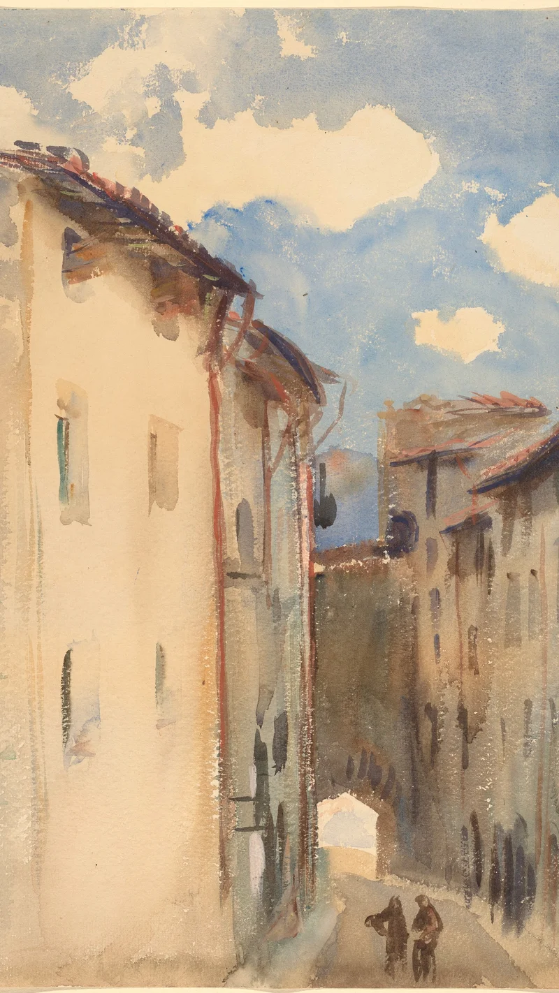 John Singer Sargent — Camprodon, Spain