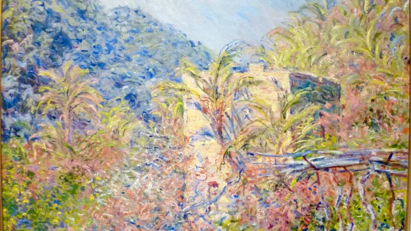 Claude Monet — Valley of Sasso. Sunlight effect