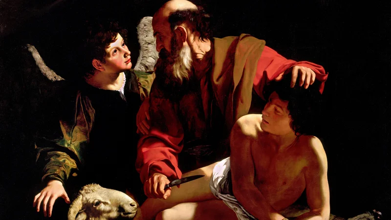 Michelangelo da Caravaggio — Sacrifice of Isaac