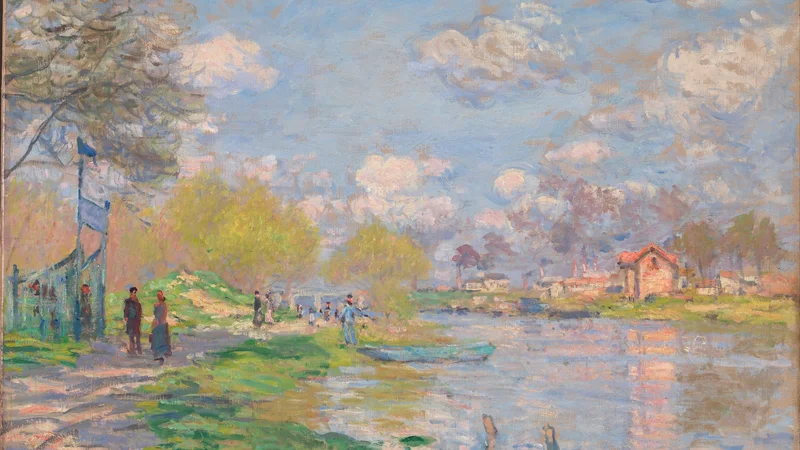 Spring by the Seine