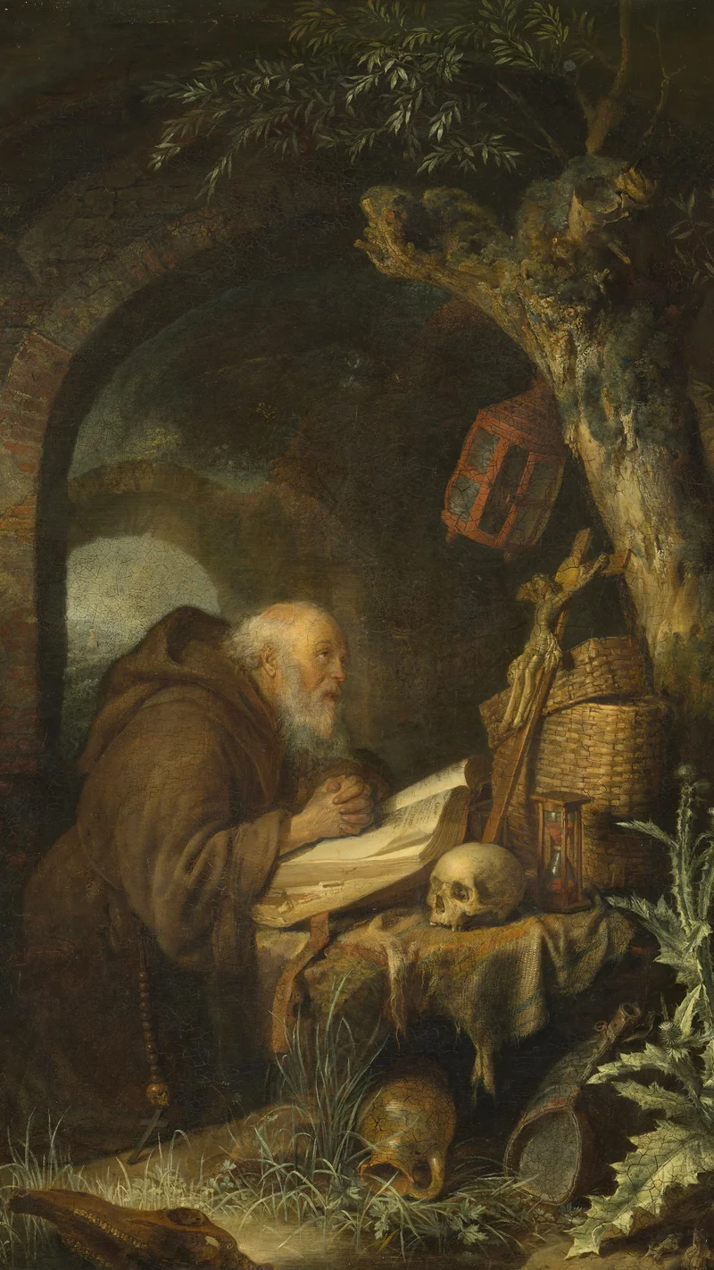 Gerrit Dou — The Hermit