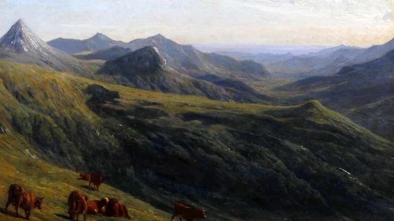 Rosa Bonheur — Cattle on a Hillside