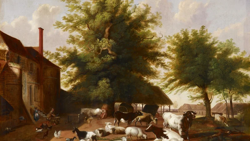 Jacob Cox — Farmyard Scene