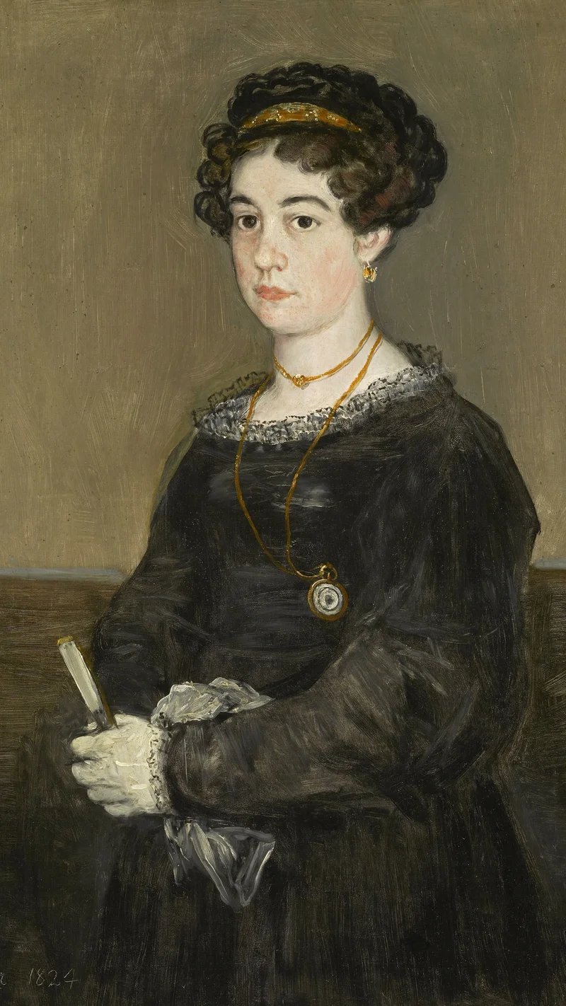 Francisco Goya — Portrait of María Martínez de Puga
