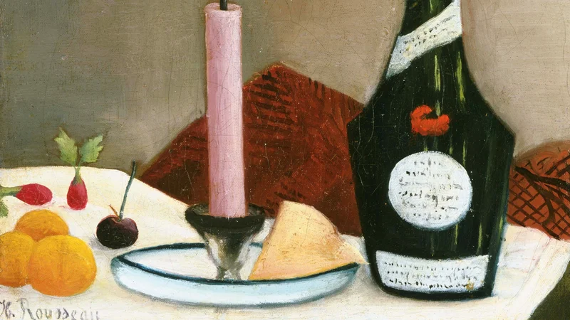 Die rosa Kerze