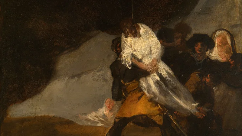 Francisco Goya — Le moine pendu