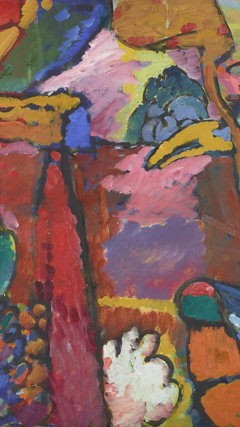 Wassily Kandinsky — '즉흥 V'를 위한 습작