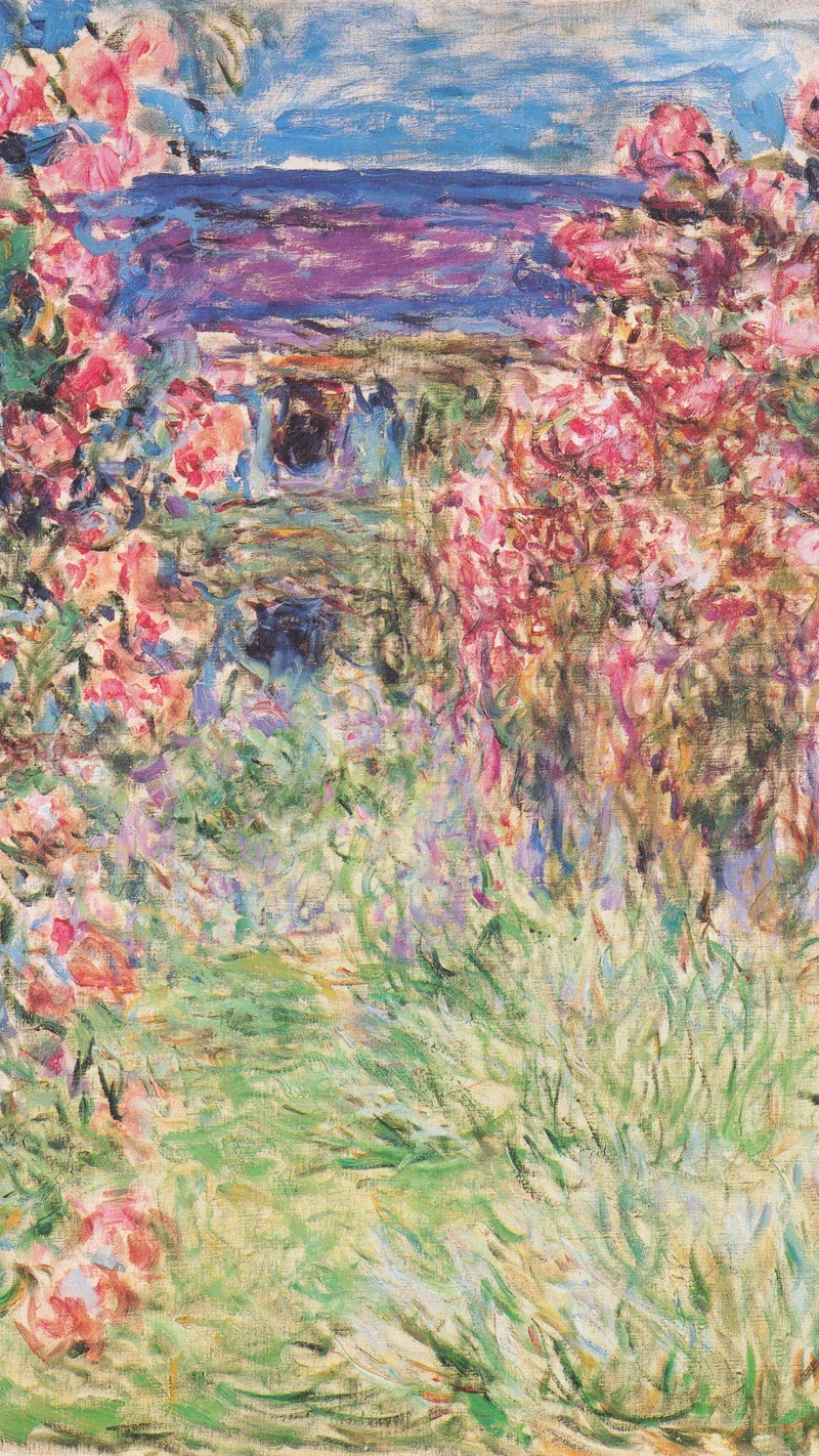 Claude Monet — The House among the Roses