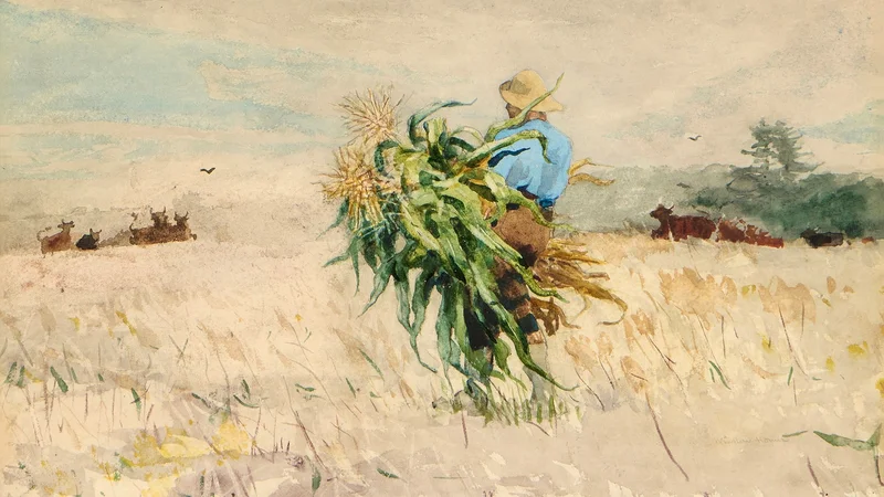 Winslow Homer — Fodder