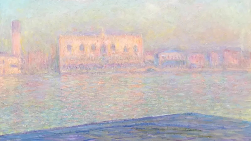 Claude Monet — The Doge's Palace Seen from San Giorgio Maggiore