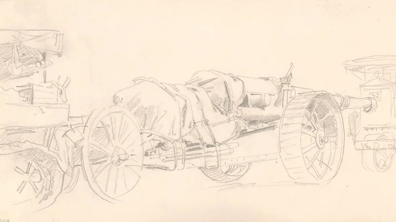 John Singer Sargent — Cannon Trailers, France