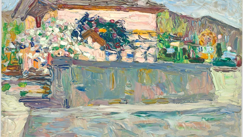 Wassily Kandinsky — Spring, Vicinity of Augsburg