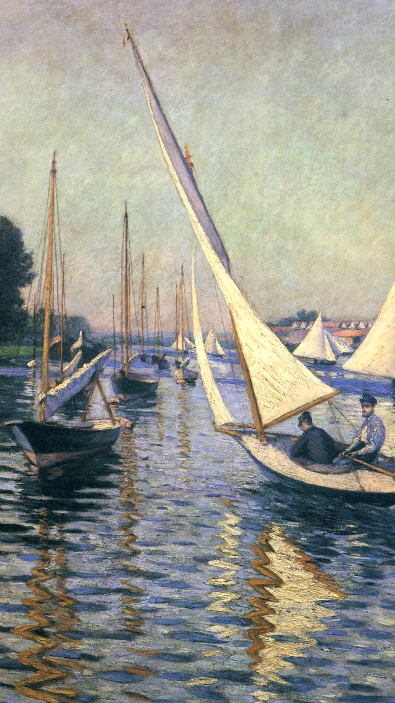 Gustave Caillebotte — Regatta at Argenteuil