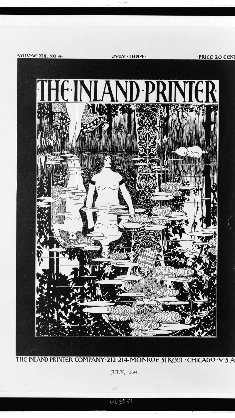 Will Bradley — The Inland Printer, July 1894