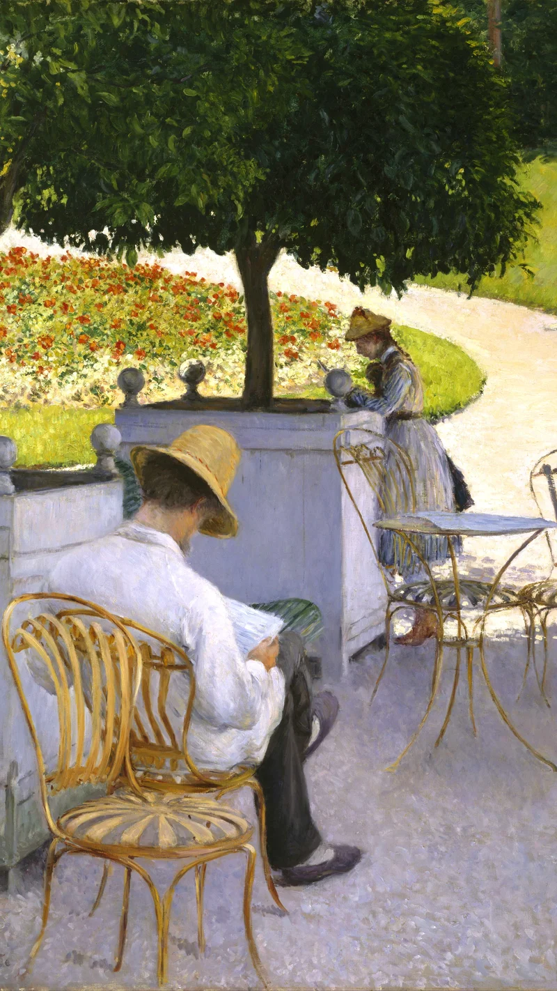 Gustave Caillebotte — Les orangers