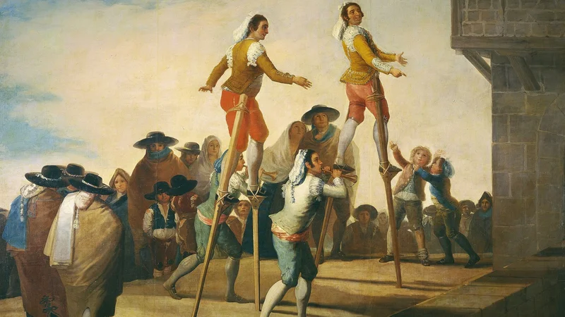 Francisco Goya — The Stilts