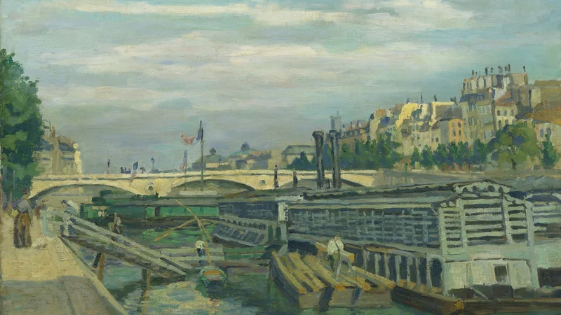 Armand Guillaumin — The Louis-Philippe Bridge in Paris