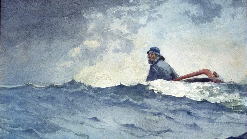 Winslow Homer — A Swell of the Ocean