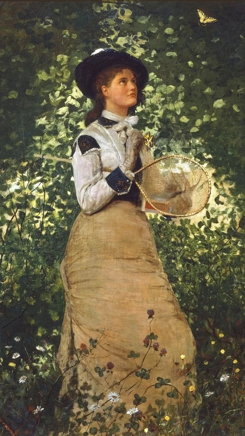 Winslow Homer — Papillons