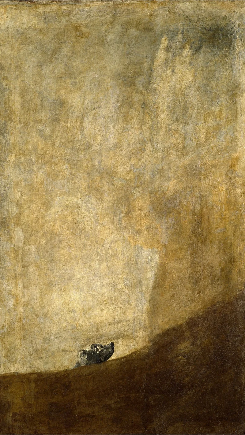 Francisco Goya — The Dog
