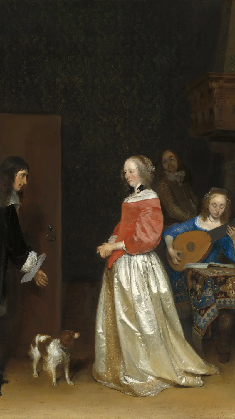 Gerard ter Borch — The Suitor's Visit
