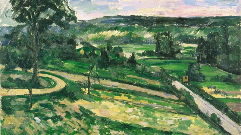 Paul Cezanne — The Tree by the Bend
