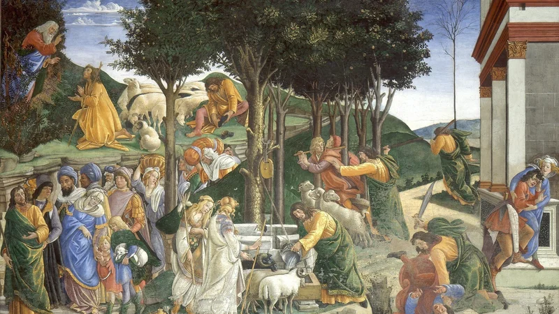 Sandro Botticelli — The Youth of Moses