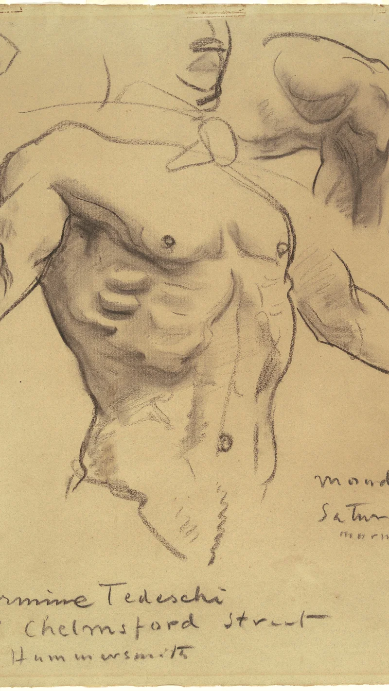 John Singer Sargent — Study of the Resurrection for Fifteen Mysteries of the Rosary