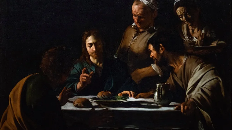 Michelangelo da Caravaggio — Supper at Emmaus