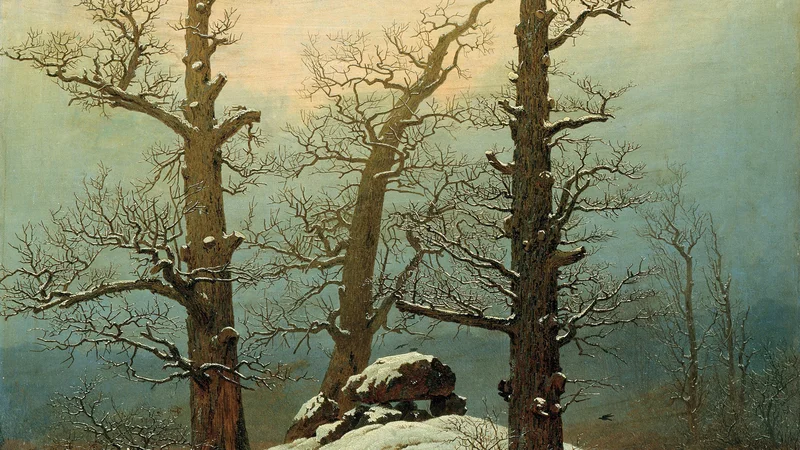 Caspar David Friedrich — Dolmeninsnow