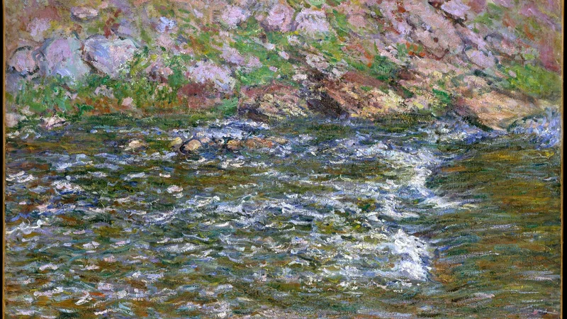 Rapids on the Petite Creuse at Fresselines