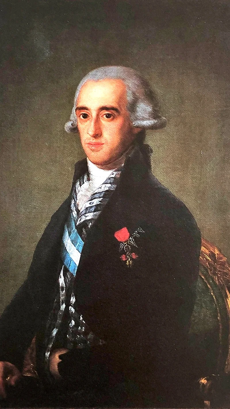 Francisco Goya — Portrait of José María Álvarez de Toledo, 15th Duke of Medina Sidonia
