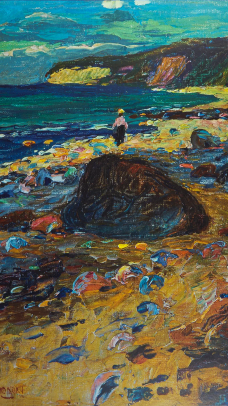 Wassily Kandinsky — Beach of Rugen