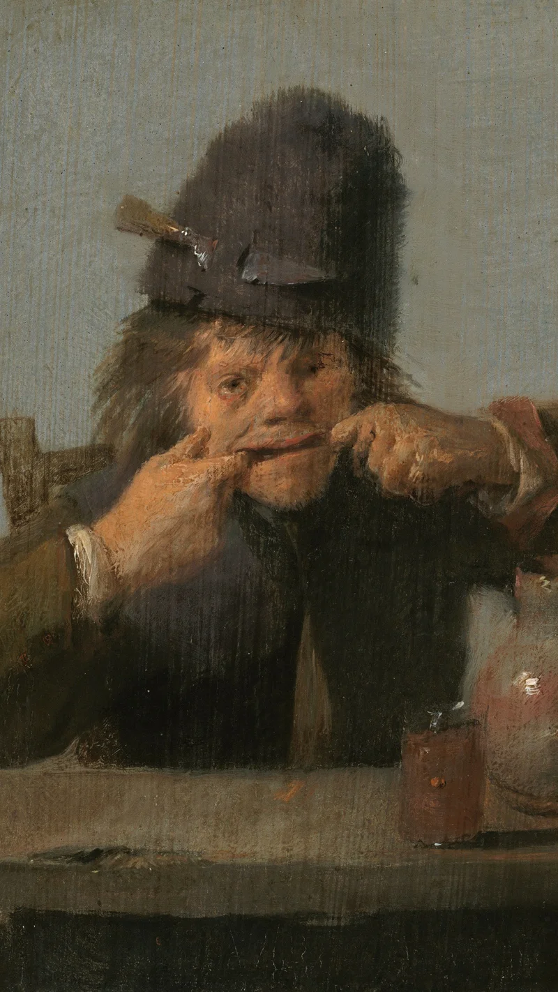Adriaen Brouwer — Youth Making a Face