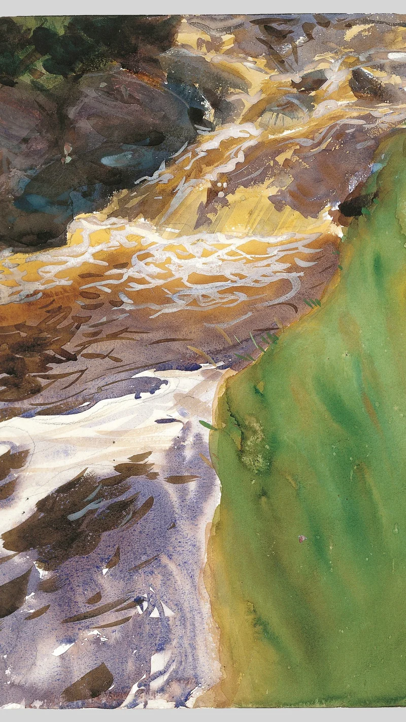 John Singer Sargent — Rushing Water