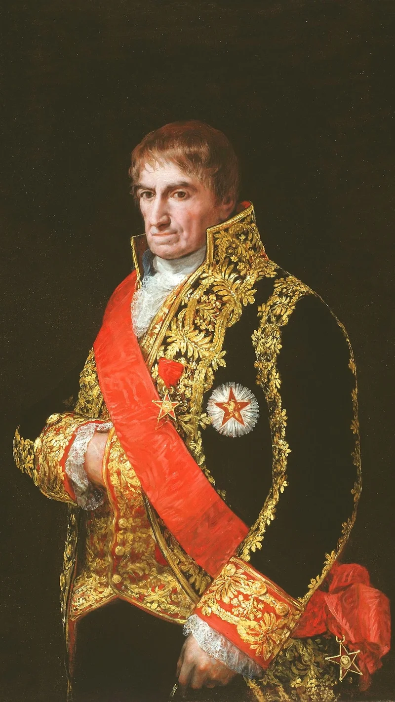 Francisco Goya — Portrait of General José Manuel Romero