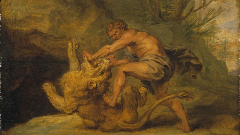 Peter Paul Rubens — Samson und der Löwe